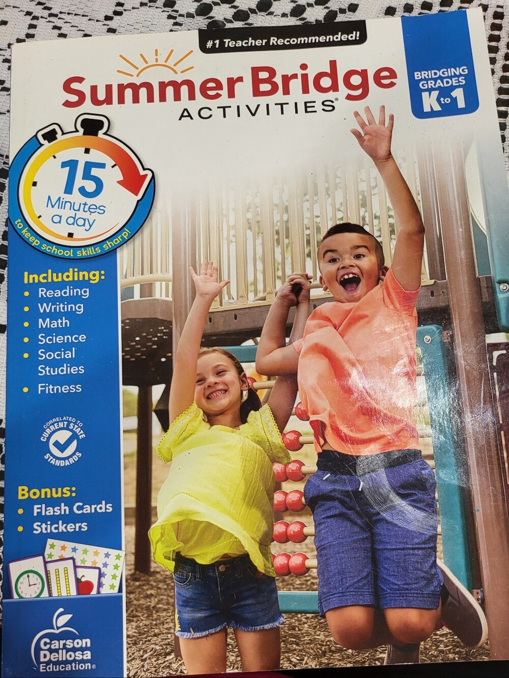 Summer Bridge Activities: Bridging Grades K to 1 Workbook